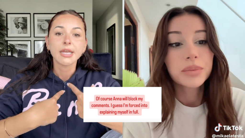 Aussie TikTok Beef: Mikaela Testa vs Anna&nbsp;Paul
